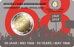2 euro coincard 2018  'Revolte van 1968', 2 euros, Série, Enlèvement ou Envoi, Belgique