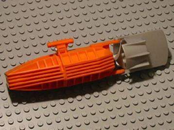 Lego Electric, Motor with Boat Propeller and Rudder 19 x 4 x