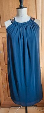 Donkerblauwe zomerjurk - maat 38, Maat 38/40 (M), Blauw, Ophalen of Verzenden, Zo goed als nieuw