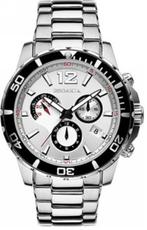 Rodania Chronograph 25030.48 herenhorloge, Handtassen en Accessoires, Overige merken, Staal, Gebruikt, Staal