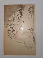 Lucebert  Gesigneerd en gedateerd  1970   Tekening    Afmeti, Antiek en Kunst, Ophalen