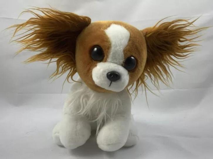 Ty Beanie Boos Classic Barks hond glitterogen knuffel 21 cm, Kinderen en Baby's, Speelgoed | Knuffels en Pluche, Zo goed als nieuw