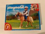 playmobil 5109 halflinger paard met doos en boekje, Ophalen, Complete set