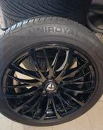 Set velgen 225 55 R18, Ophalen, 18 inch, Gebruikt, Band(en)