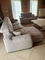 Salon, Huis en Inrichting, Ophalen, Zo goed als nieuw, Leer, Klassiek