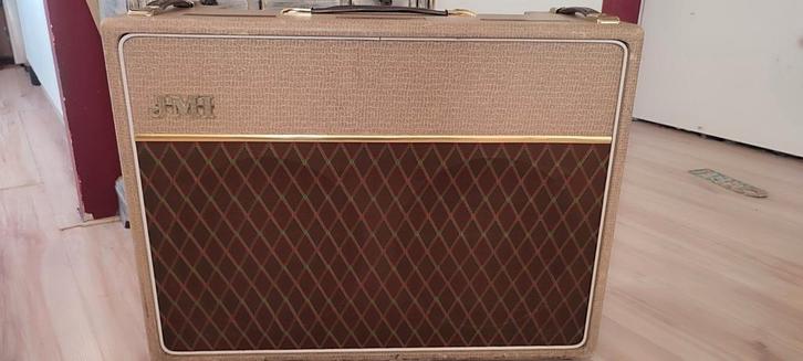 JMI Vox AC30/4 '60Fawn Replica Handwired by Steve Giles EF86, Muziek en Instrumenten, Versterkers | Bas en Gitaar, Gebruikt, Gitaar