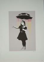 Banksy - NOLA Girl With Umbrella, Antiek en Kunst, Ophalen of Verzenden