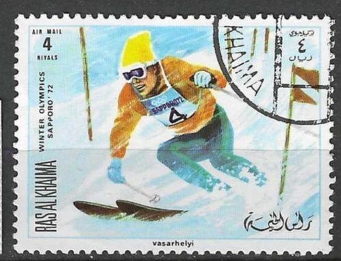 Ras Al Khaima 1970 - Stampworld 411PA - Slalom (ST), Postzegels en Munten, Postzegels | Azië, Gestempeld, Verzenden