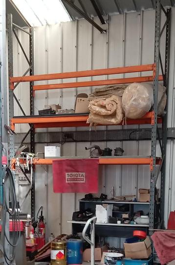 Statische opbergrekken voor palletstellingen beschikbaar voor biedingen