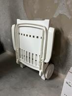 Witte ligzetel, Tuin en Terras, Ligbedden, Ophalen, Kunststof