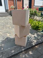 Set van 3 beige lampenkappen, Ophalen, Gebruikt, Beige