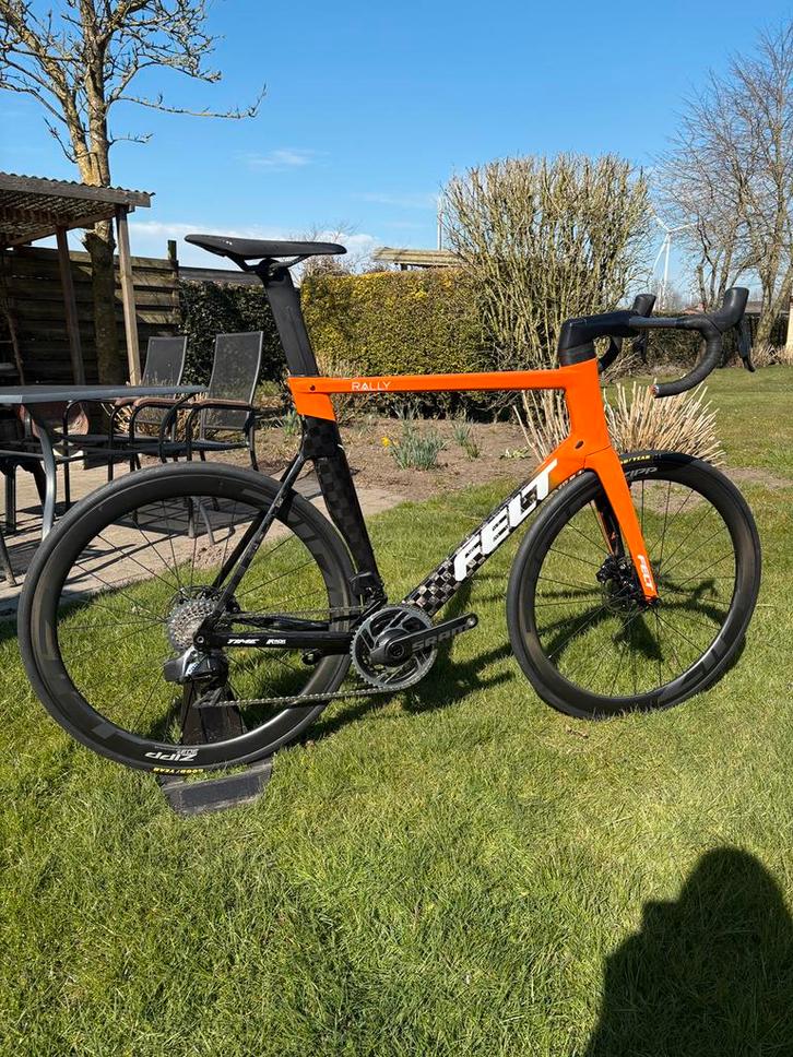 Felt AR carbon racefiets, Fietsen en Brommers, Fietsen | Racefietsen, Zo goed als nieuw, Overige merken, Meer dan 20 versnellingen