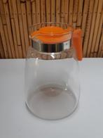 Vintage 1970 Made In Germany koffie/theepot, oranje plastic, Antiek en Kunst, Ophalen of Verzenden