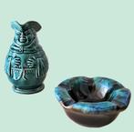 Emerald aardewerk - Toby karaf - asbak, Antiek en Kunst, Ophalen of Verzenden