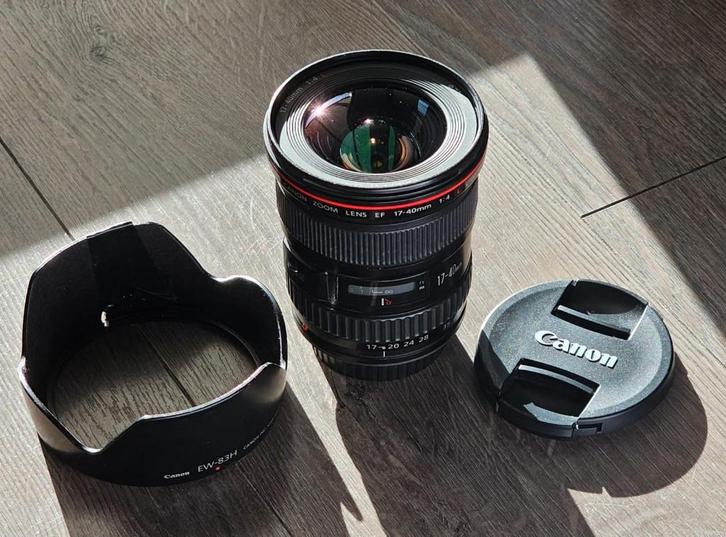 Canon EF 17-40mm F/4 L USM lens, TV, Hi-fi & Vidéo, Photo | Lentilles & Objectifs, Utilisé, Objectif grand angle, Zoom, Enlèvement