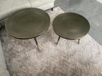 Moderne bijzet tafels: Grote tafel: 64,5 cm Kleine: 53,5 cm, Enlèvement, Comme neuf