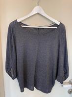 Pull chauve-souris, lurex, Zara, M, Blauw, Ophalen of Verzenden, Gedragen, Maat 38/40 (M)