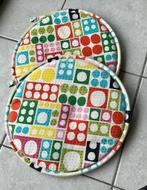 A vendre 2 coussin de chaise, Enlèvement, Comme neuf, Autres couleurs, Rond