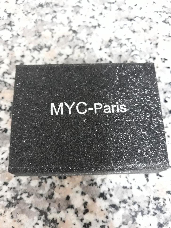 Oorbellen - MYC Paris - met Swarovski kristallen, Handtassen en Accessoires, Oorbellen, Zo goed als nieuw, Hangers, Overige materialen