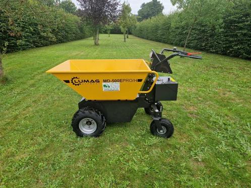 Elektrische dumper / kruiwagen LUMAG MD500E PRO H, Jardin & Terrasse, Brouettes, Neuf, Électrique, Enlèvement ou Envoi