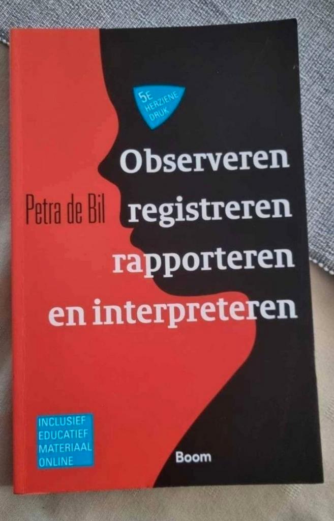 Observeren, registreren, rapporteren en interpreteren - Petr, Boeken, Studieboeken en Cursussen, Zo goed als nieuw, Ophalen of Verzenden