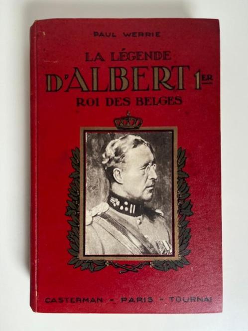Hergé illustrateur - Albert 1er Roi des Belges (1934), Livres, BD, Utilisé, Envoi