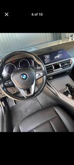 BMW 318d diesel, Auto's, BMW, Automaat, Zwart, Leder, Particulier