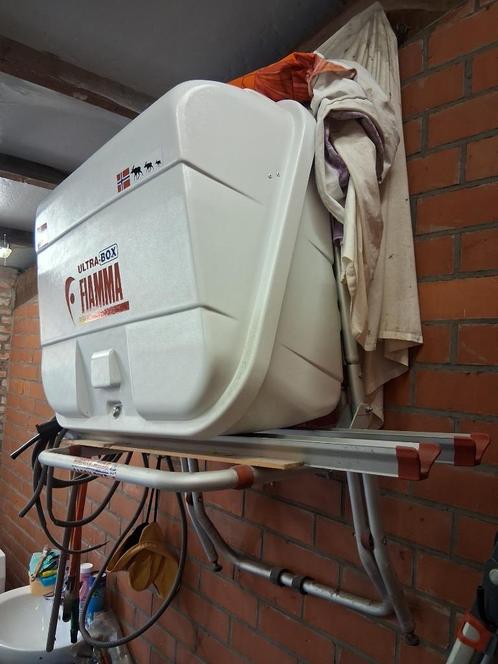 Fietsrek en bijhorende bagagebox - orginele VW T4 van 1991, Auto-onderdelen, Vrachtwagen-onderdelen, Overige merken, Klein materiaal