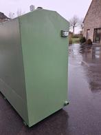 mazouttank dubbelwandig, Ophalen