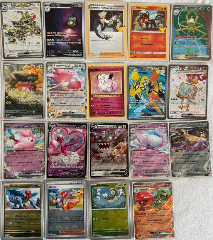 Lot de cartes Pokémon, Hobby & Loisirs créatifs, Jeux de cartes à collectionner | Pokémon, Comme neuf, Plusieurs cartes, Enlèvement ou Envoi