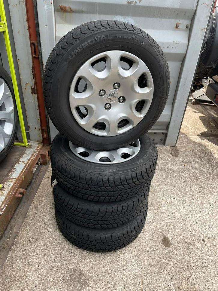 Peugeot Citroen winterwielen 195/65 R15T, Auto diversen, Overige Auto diversen, Ophalen