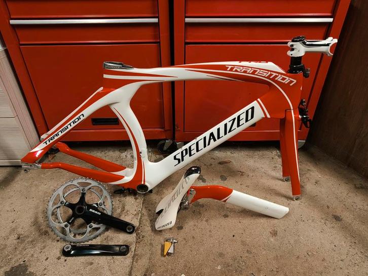 Specialized transition PRO kader te koop!!, Fietsen en Brommers, Fietsen | Racefietsen, Ophalen