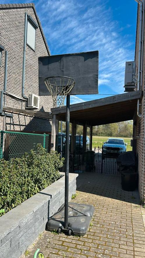 Basketbalpaal met ring en net, Sport en Fitness, Basketbal, Gebruikt, Ophalen
