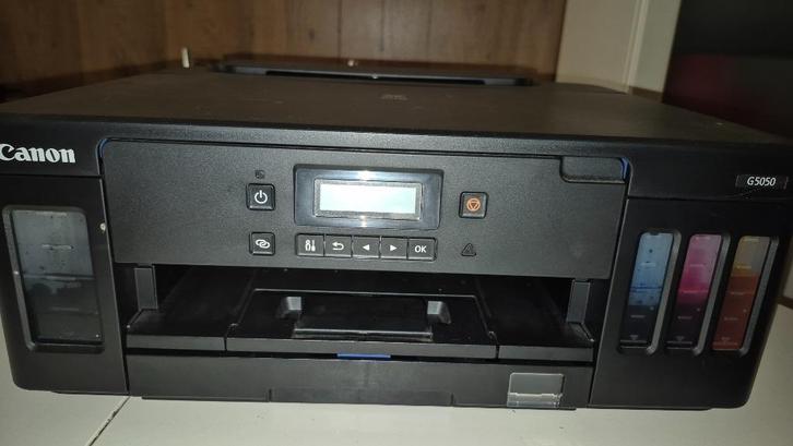 Imprimante canon g5050 avec bidon encre, Computers en Software, Printers, Nieuw, All-in-one, Inkjetprinter, Kleur printen, Kopieren
