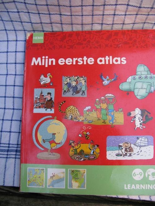"mijn eerste atlas" kind, Boeken, Atlassen en Landkaarten, Gelezen, Overige atlassen, Wereld, Ophalen of Verzenden