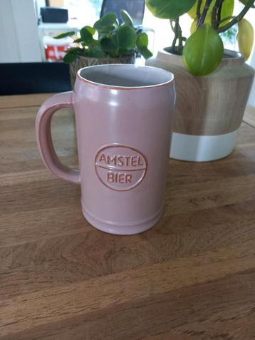 Amstel bierpul in bijzondere kleur, Verzamelen, Ophalen of Verzenden, Zo goed als nieuw, Pul(len), Amstel