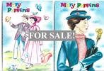 Originele postkaarten "Mary Poppins", A4 of kleiner, Ophalen of Verzenden, Zo goed als nieuw, Overige vormen