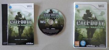 Call Of Duty Modern Warfare voor de Nintendo Wii Compleet beschikbaar voor biedingen