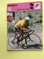 wielerkaart 1976  tour de france lucien van impe  signe, Verzenden, Zo goed als nieuw