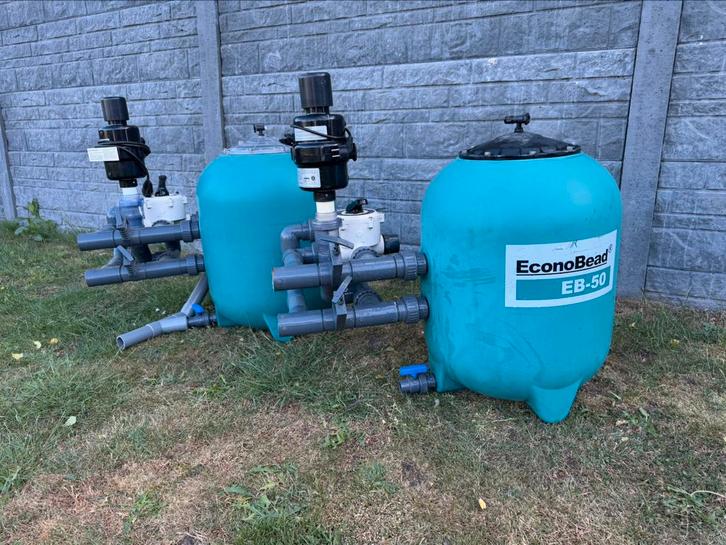 💥ACTIE!💥 Econobead 50 incl bypass met midisieve, Tuin en Terras, Vijver-toebehoren, Gebruikt, Vijverpomp, Ophalen of Verzenden