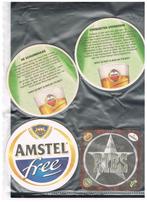 DESSOUS DE VERRE À BIÈRE AMSTEL, Collections, Marques de bière, Envoi, Neuf, Sous-bock, Amstel