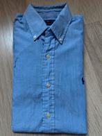 Blauw gestreept hemd Ralph Lauren L, Kleding | Heren, Overhemden, Blauw, Ralph Lauren, Ophalen of Verzenden, Zo goed als nieuw