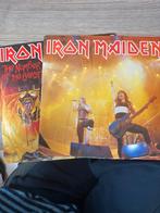 iron maiden - 2 vinyl’s, Verzenden, Gebruikt