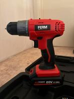 Ferm vijsmachine, Doe-het-zelf en Bouw, Gereedschap | Boormachines, Ophalen, Zo goed als nieuw