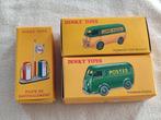 Lot nr. 6 _ Dinky Atlas (2 Peugeot + tankstation), Ophalen of Verzenden, Zo goed als nieuw, Bus of Vrachtwagen, Dinky Toys
