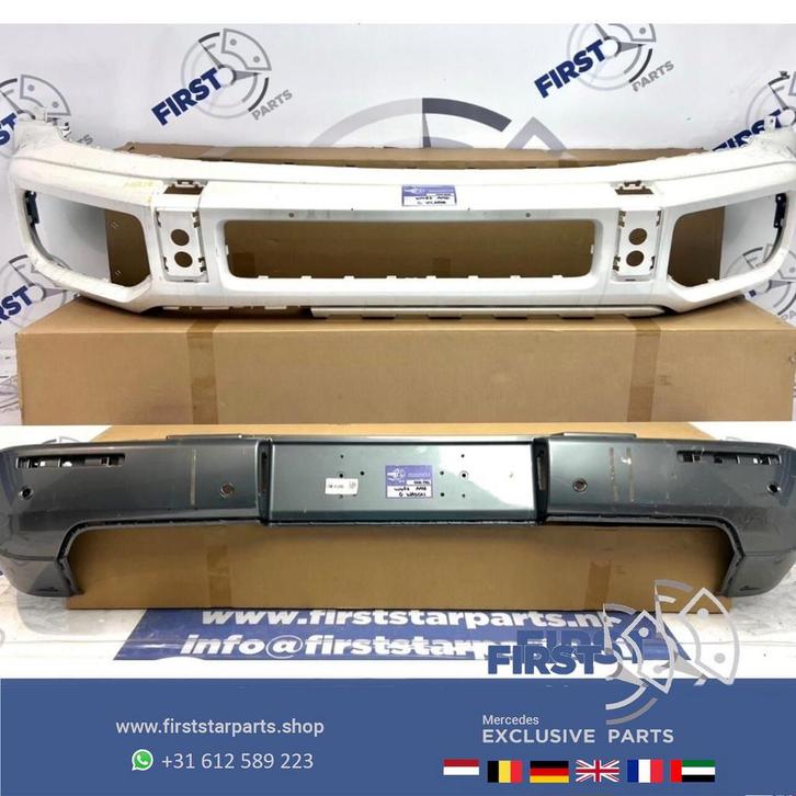 W463 G KLASSE G63 AMG VOORBUMPER + ACHTERBUMPER origineel Me, Auto-onderdelen, Carrosserie, Bumper, Mercedes-Benz, Voor, Achter
