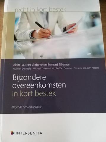 Boek bijzondere overeenkomsten in kort bestek beschikbaar voor biedingen