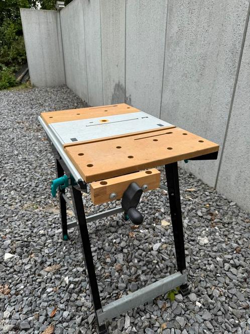 Etabli pliable mobile Mastercut 1500, Doe-het-zelf en Bouw, Werkbanken, Zo goed als nieuw, Ophalen