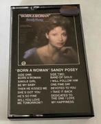 K7 - Sandy Posey - Born a woman - 1983, Cd's en Dvd's, Cassettebandjes, Gebruikt, Overige genres, 1 bandje, Ophalen of Verzenden