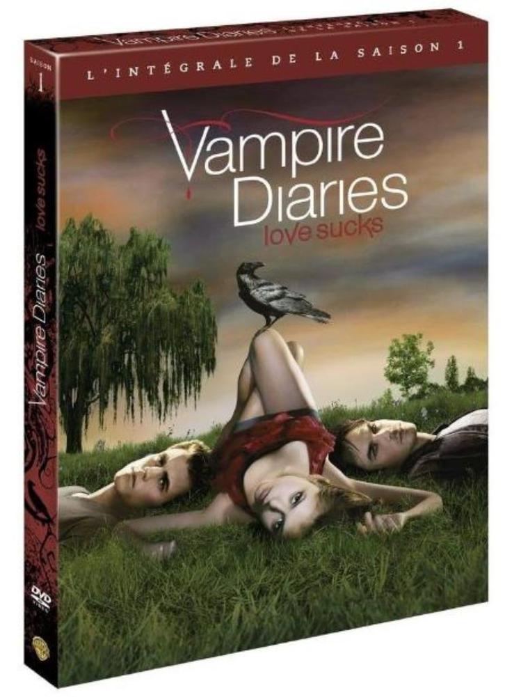 DVD Vampire Diaries - Saison 1-2-3, Cd's en Dvd's, Dvd's | Tv en Series, Zo goed als nieuw, Verzenden